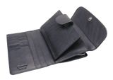 Esquire Athena Lady Flap Wallet Black Esquire Athena Lady Flap Wallet Black