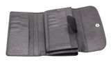 Esquire Athena Lady Flap Wallet Black Esquire Athena Lady Flap Wallet Black