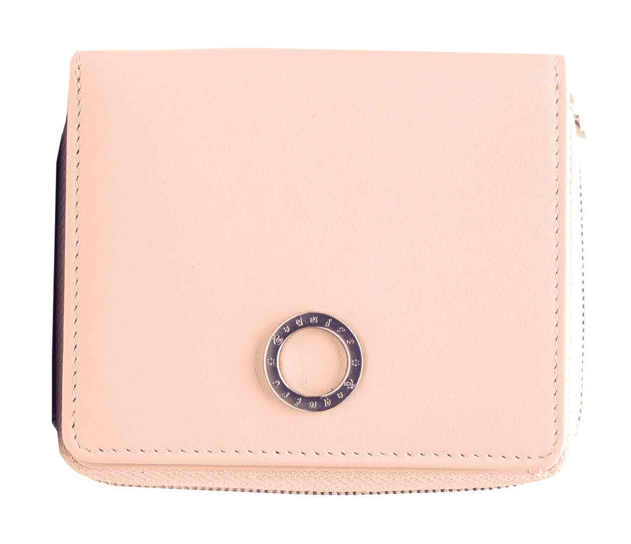 Esquire Athena Zip Around Wallet Beige