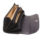 Esquire Viktoria Ladies Long Wallet Black Esquire Viktoria Ladies Long Wallet Black