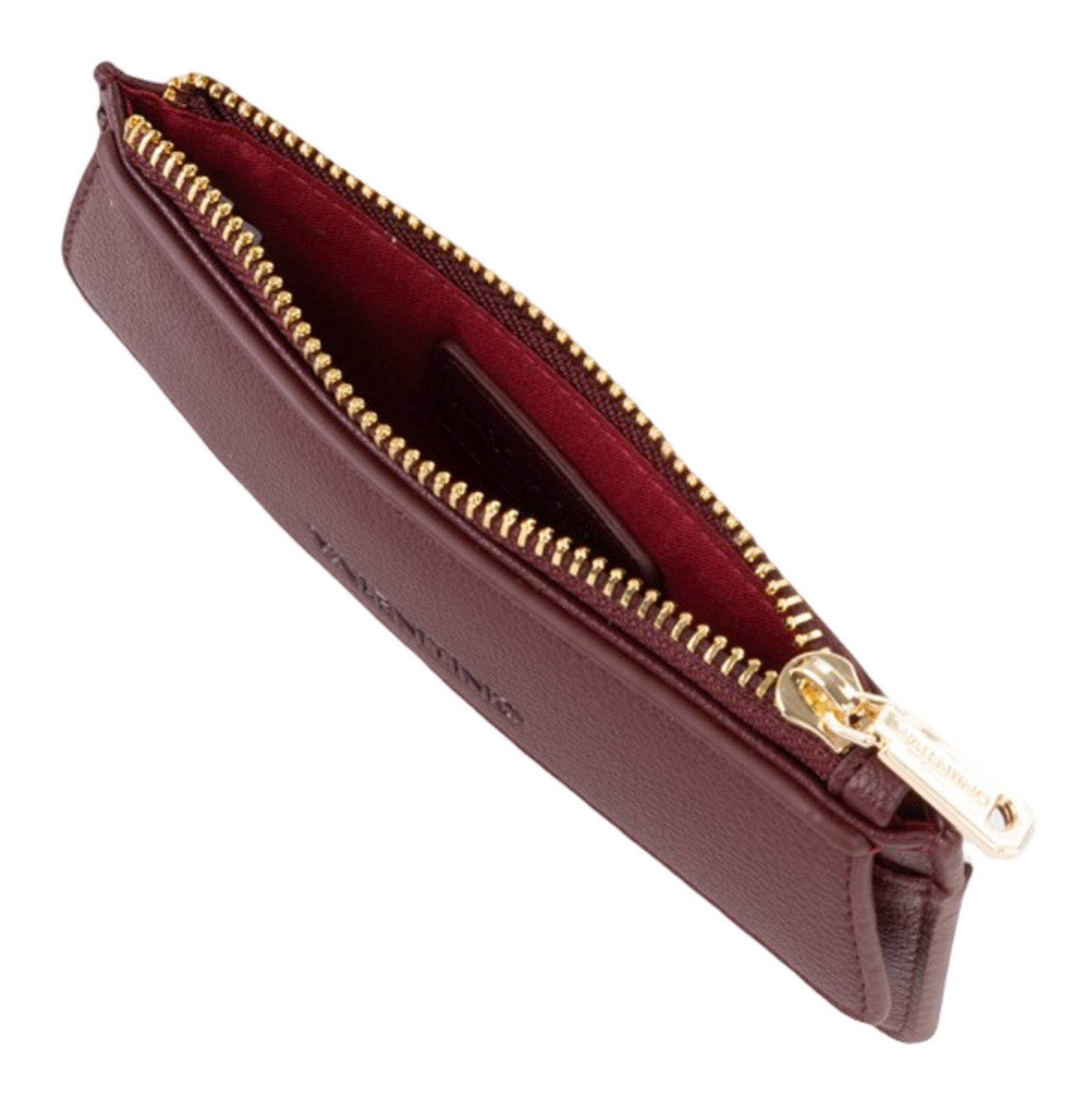 VALENTINO Farn Zip Around Wallet Bordeaux VALENTINO Farn Zip Around Wallet Bordeaux