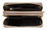 VALENTINO Farn Zip Around Wallet Gun Metal VALENTINO Farn Zip Around Wallet Gun Metal