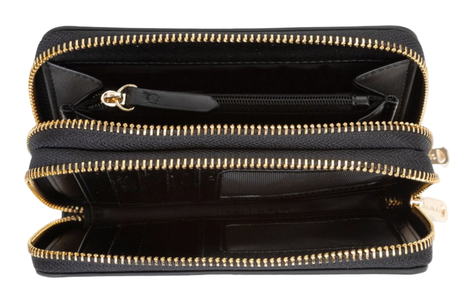 VALENTINO Farn Zip Around Wallet Nero VALENTINO Farn Zip Around Wallet Nero