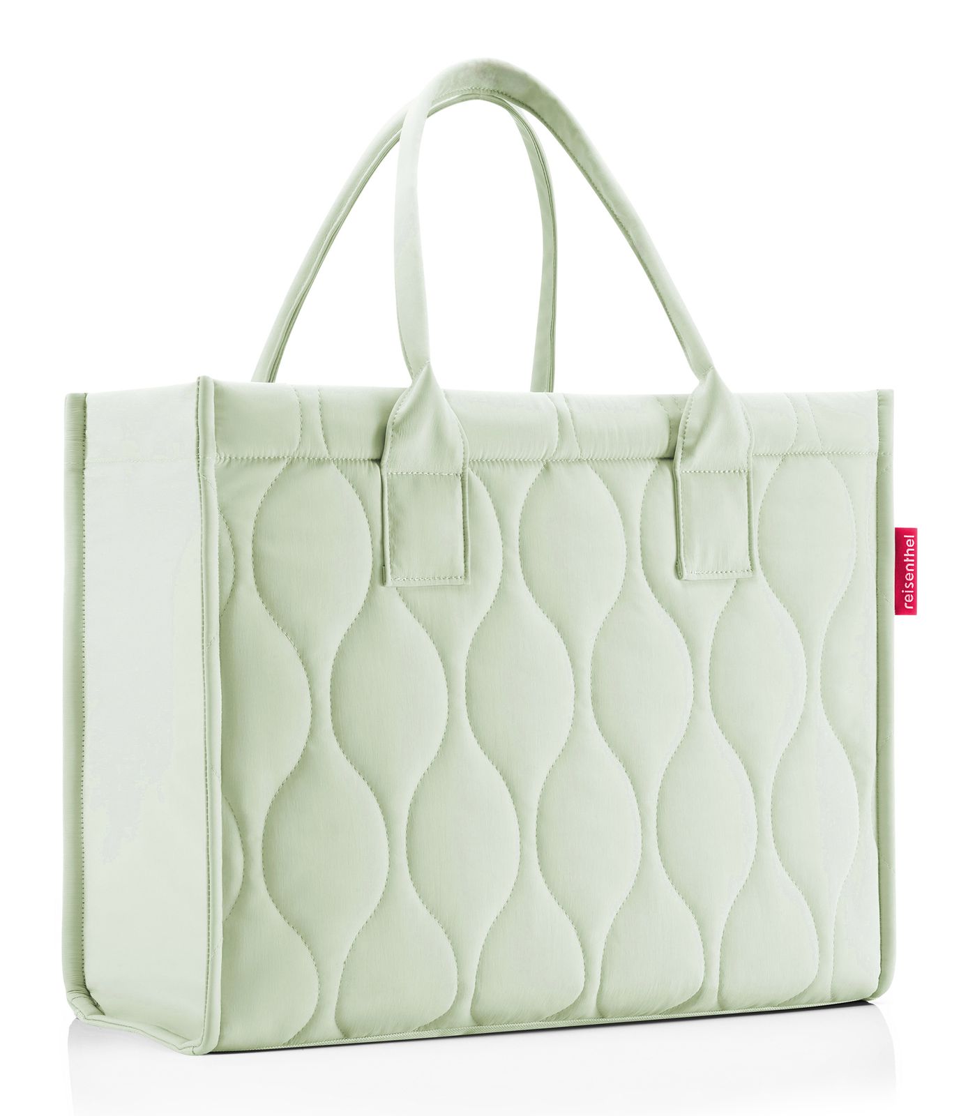 reisenthel Daily Shopper M Puffer Iced Matcha reisenthel Daily Shopper M Puffer Iced Matcha