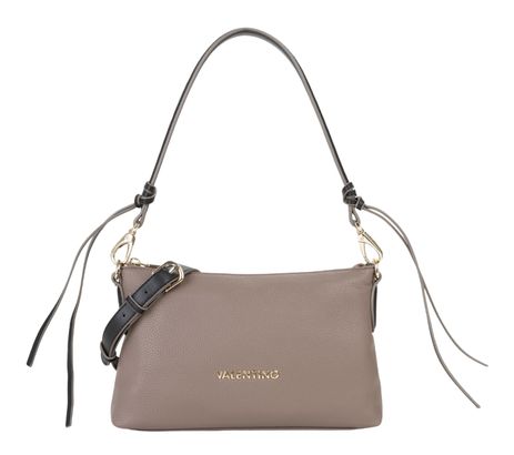 VALENTINO Fiamma Re Shoulder Bag Taupe / Nero