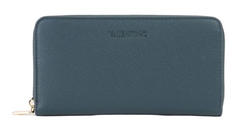 VALENTINO Farn Zip Around Wallet Petrolio