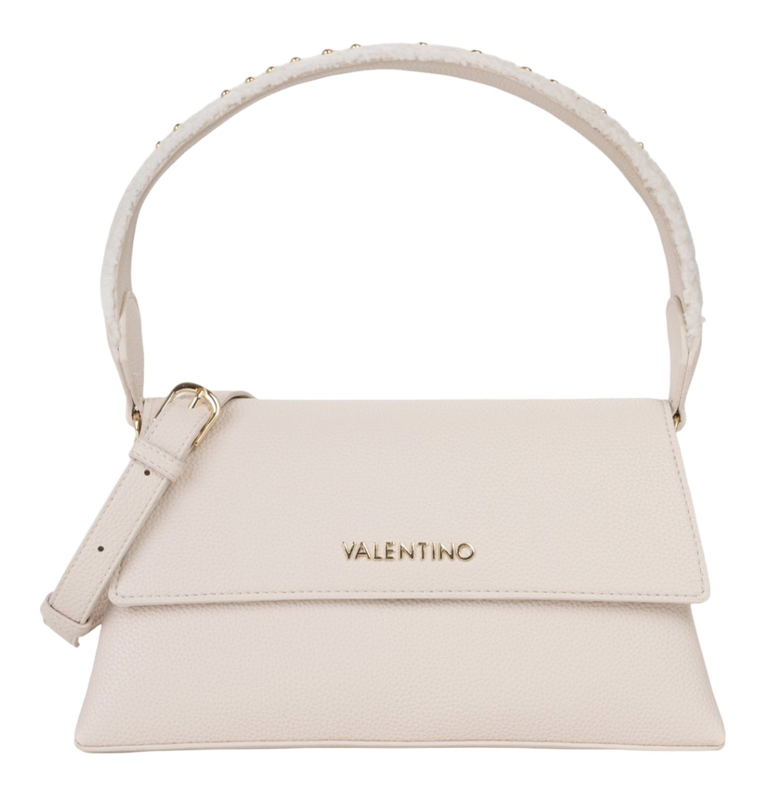 VALENTINO Polar Flap Bag Ecru
