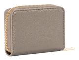 VALENTINO Farn Zip Around Wallet Gun Metal