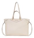 VALENTINO Fiamma Re Shopping Bag Ecru VALENTINO Fiamma Re Shopping Bag Ecru