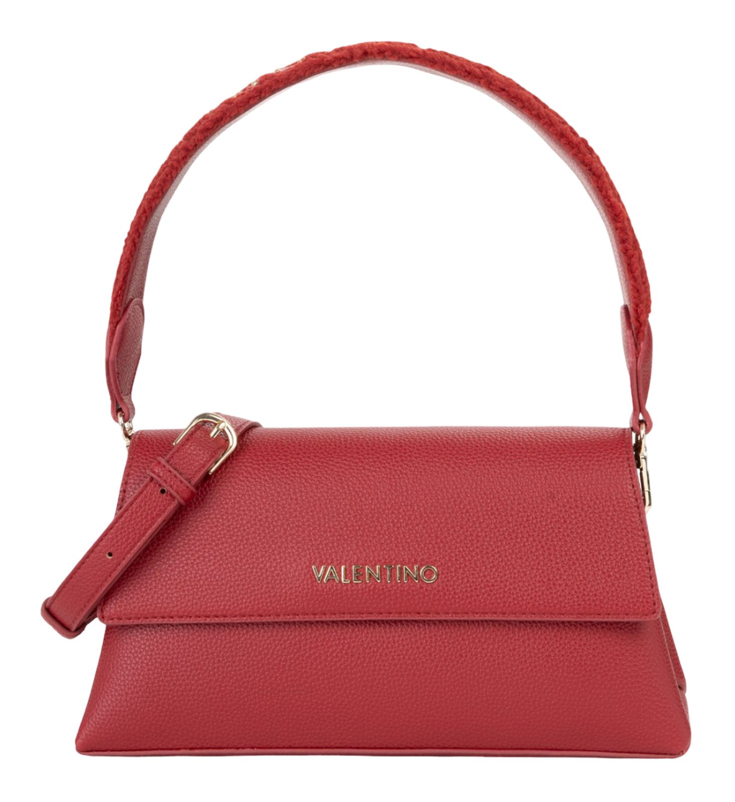 VALENTINO Polar Flap Bag Ciliegia