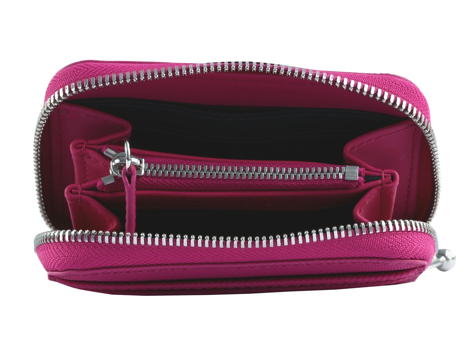 LACOSTE Daily City Zip Coin Wallet XS Rubine LACOSTE Daily City Zip Coin Wallet XS Rubine