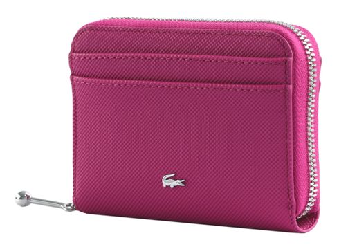 LACOSTE Daily City Zip Coin Wallet XS Rubine LACOSTE Daily City Zip Coin Wallet XS Rubine