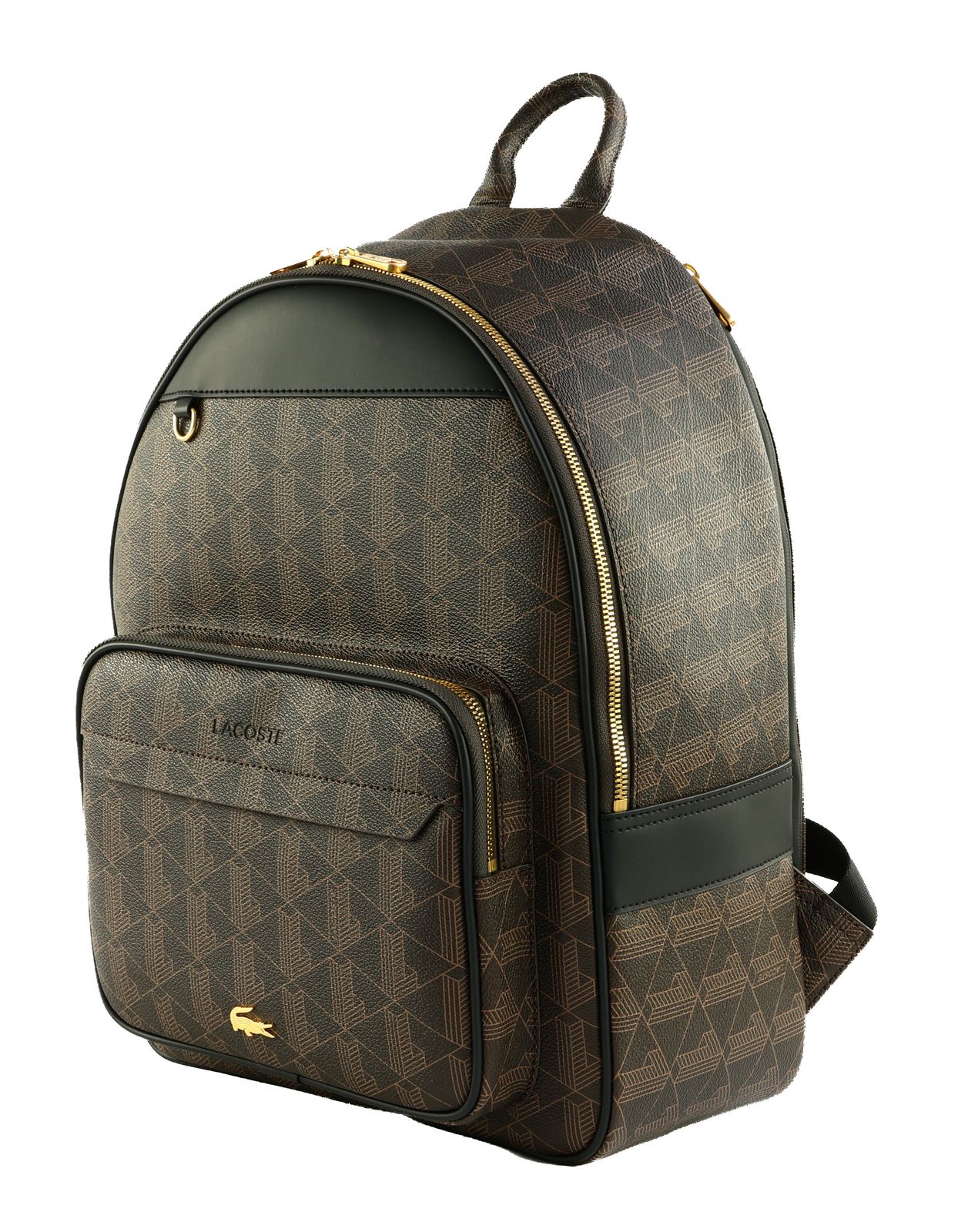 LACOSTE Backpack Mono Slate Black Shitake LACOSTE Backpack Mono Slate Black Shitake