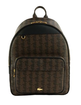 LACOSTE Backpack Mono Slate Black Shitake LACOSTE Backpack Mono Slate Black Shitake