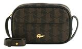LACOSTE Reporter Bag S Mono Slate Black Shitake LACOSTE Reporter Bag S Mono Slate Black Shitake
