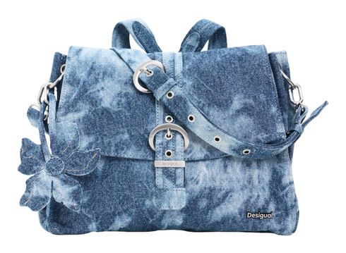 Desigual Curio Deni Backpack M Denim Dark Blue Desigual Curio Deni Backpack M Denim Dark Blue