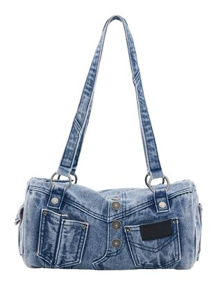 Desigual Jackdenim Hagi Shoulder Bag Denim Raw Desigual Jackdenim Hagi Shoulder Bag Denim Raw