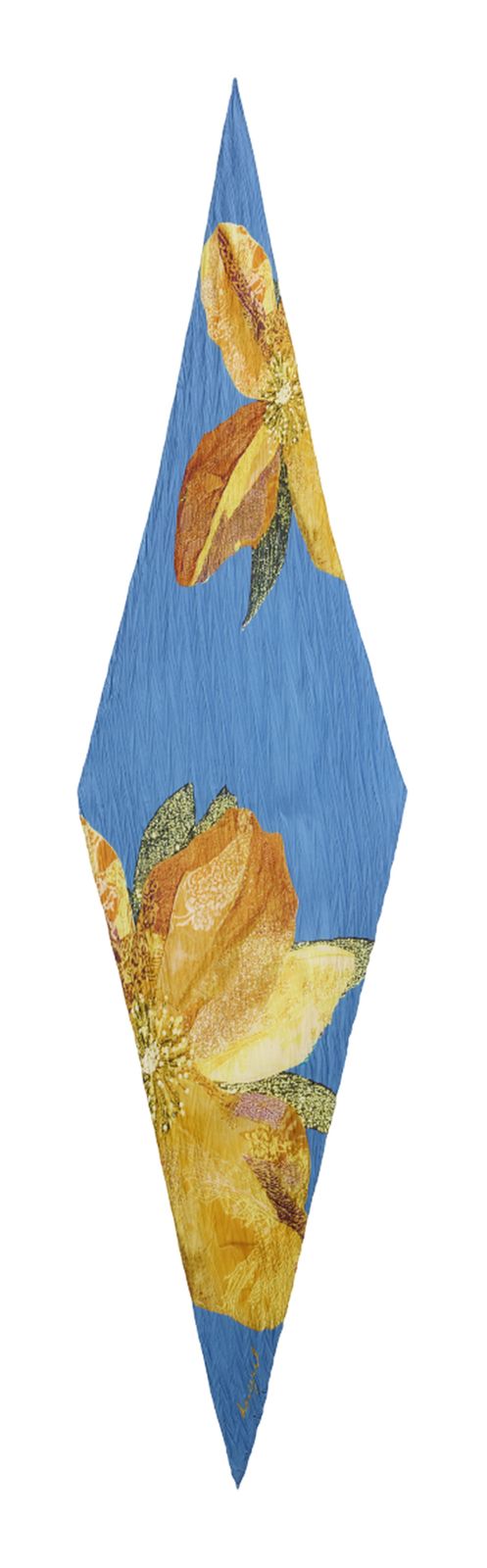 Desigual Fou Lyronis Scarf Mineral Blue