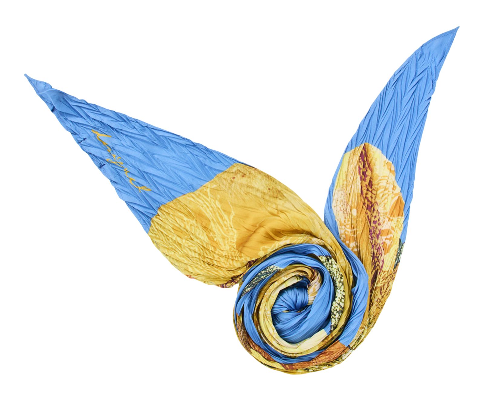 Desigual Fou Lyronis Scarf Mineral Blue Desigual Fou Lyronis Scarf Mineral Blue