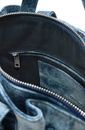 Desigual Curio Deni Mini Backpack Denim Dark Blue