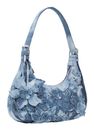Desigual Curio Denim Shoulder Bag Denim Dark Blue