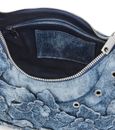 Desigual Curio Denim Shoulder Bag Denim Dark Blue