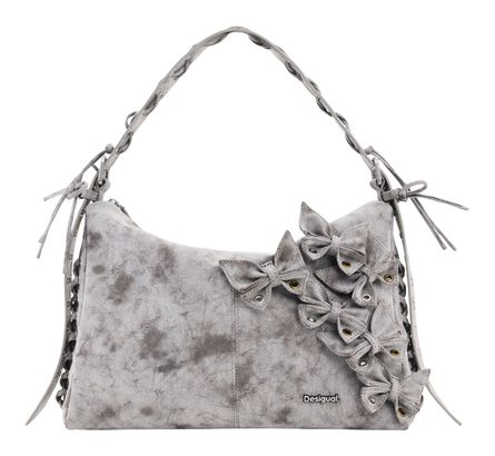 Desigual Nickel Leiria Shoulder Bag Dark Grey