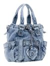 Desigual Jackdenim Globe Hand Bag Denim Raw Desigual Jackdenim Globe Hand Bag Denim Raw