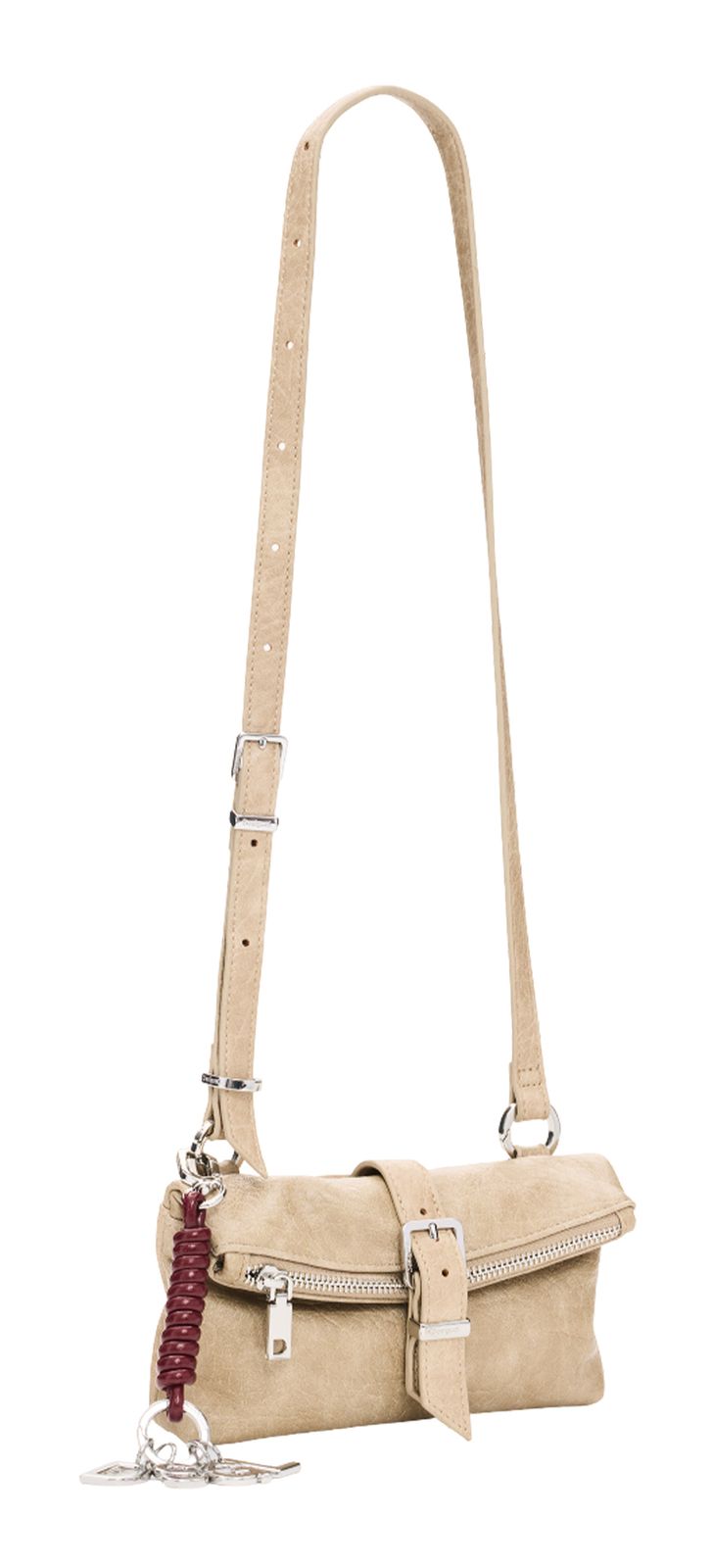 Desigual Mone Crossbody Bag Beige Crude Desigual Mone Crossbody Bag Beige Crude