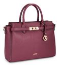 L.CREDI Konstanze Handle Bag Cherry Shade L.CREDI Konstanze Handle Bag Cherry Shade