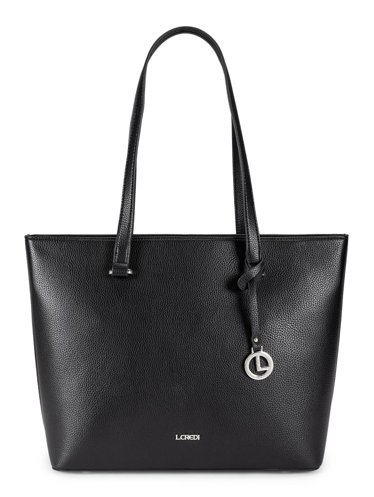 L.CREDI Sarine Shopper Black