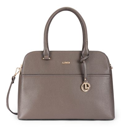 L.CREDI Franka Shopper Dark Taupe