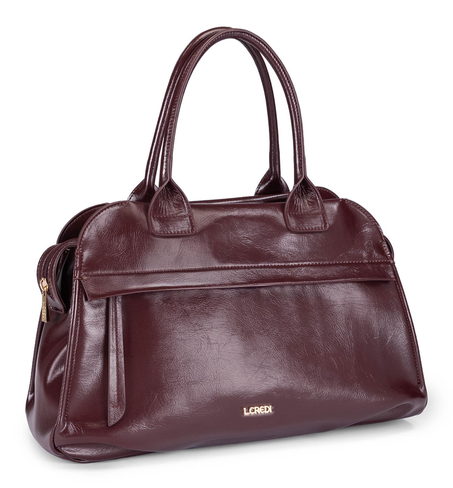 L.CREDI Sohanni Hand Bag Cherry Shade L.CREDI Sohanni Hand Bag Cherry Shade