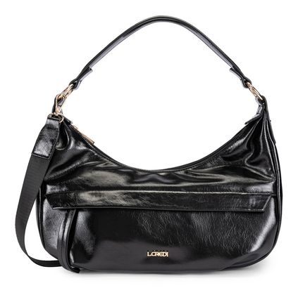 L.CREDI Sohanni Hobo Bag Black