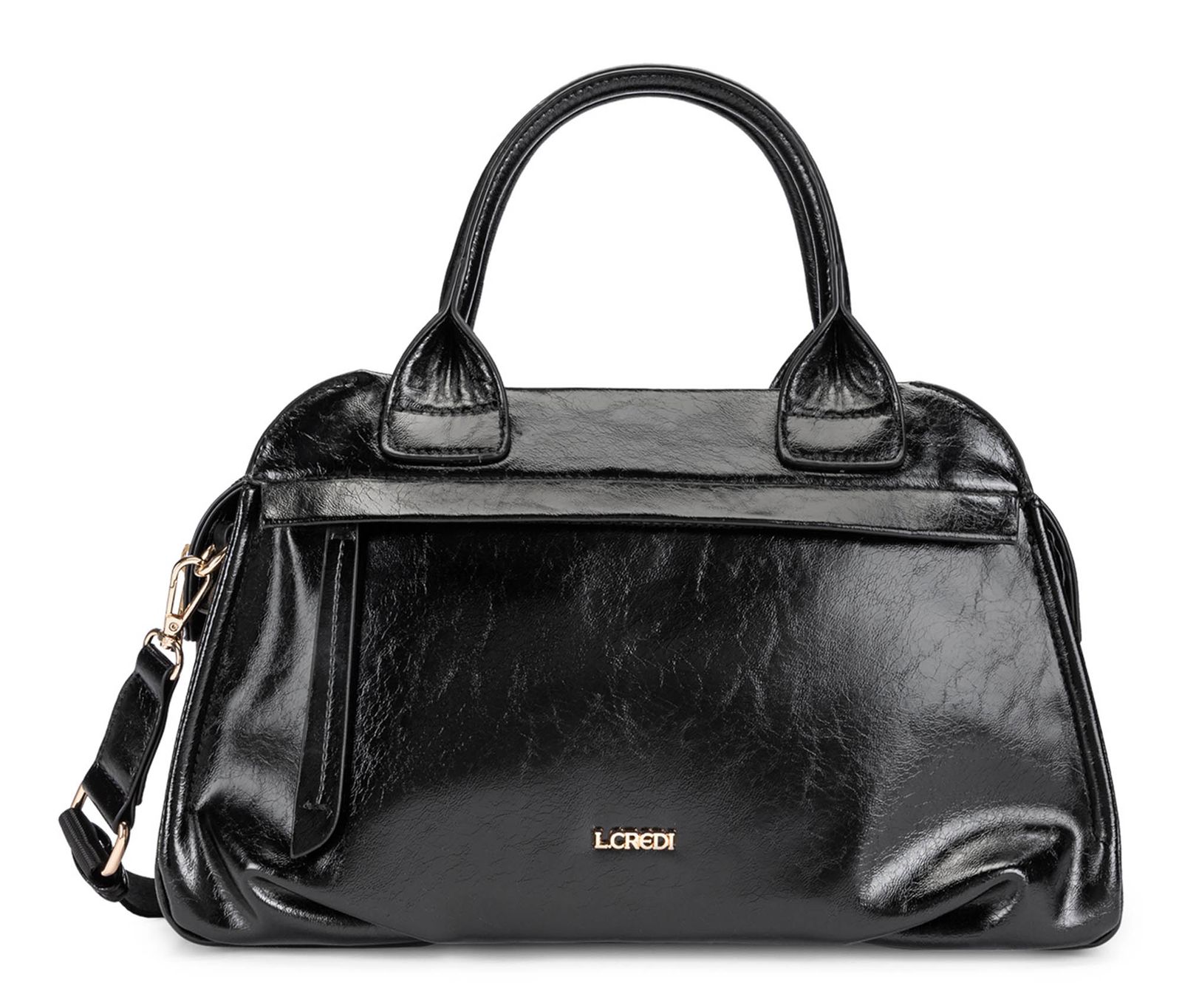 L.CREDI Sohanni Hand Bag Black