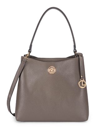 L.CREDI Sarine Hobo Dark Taupe