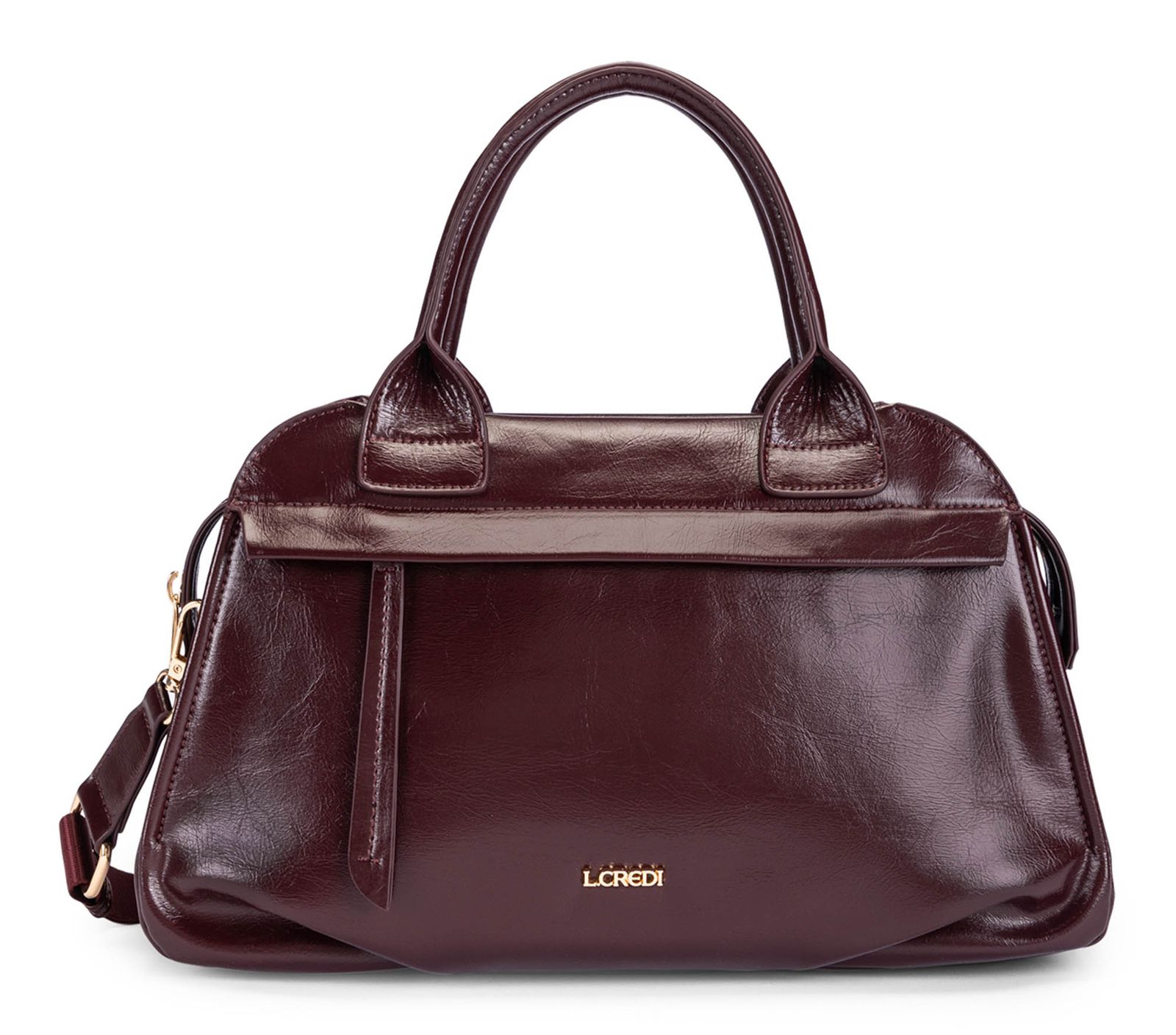 L.CREDI Sohanni Hand Bag Cherry Shade