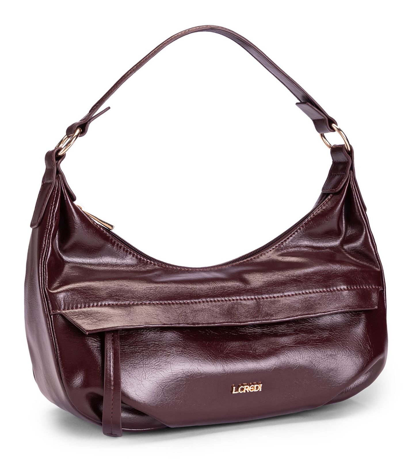 L.CREDI Sohanni Hobo Bag Cherry Shade L.CREDI Sohanni Hobo Bag Cherry Shade
