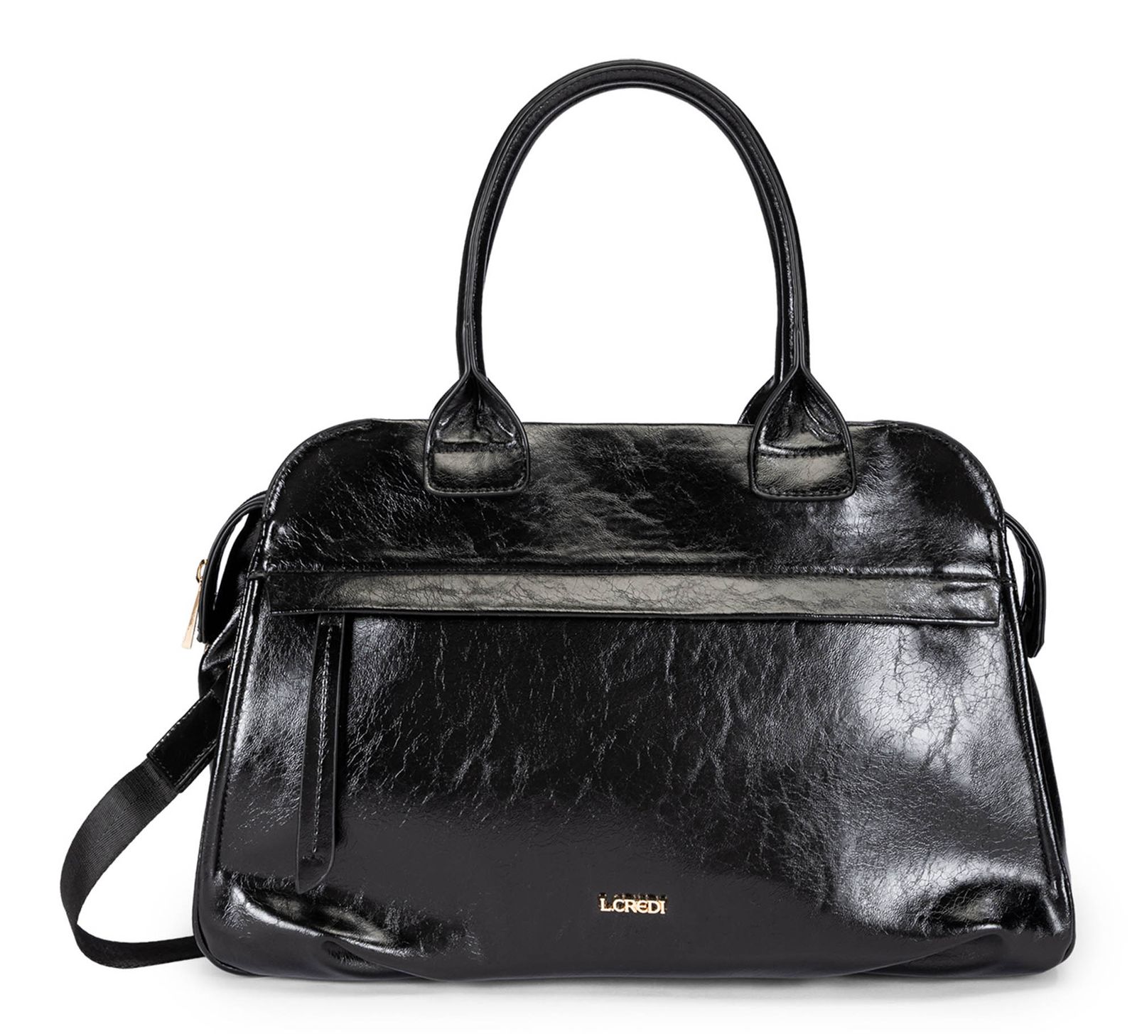 L.CREDI Sohanni Hand Bag Black