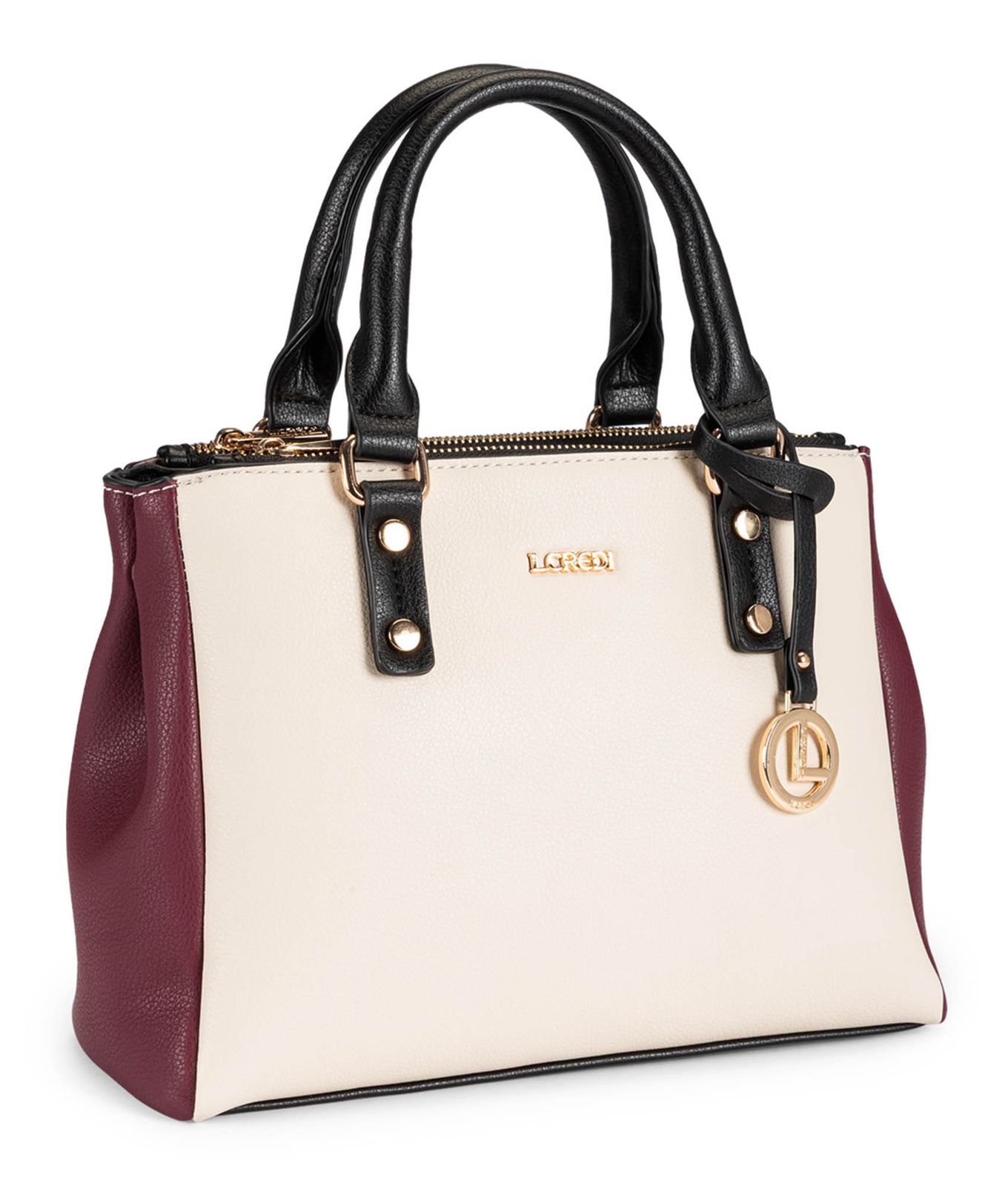 L.CREDI Solivette Handbag Cherry Shade L.CREDI Solivette Handbag Cherry Shade