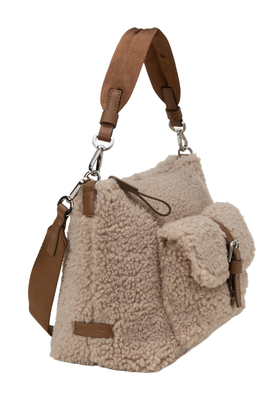 Marc O'Polo Caren Hobo Bag Earthy Taupe Marc O'Polo Caren Hobo Bag Earthy Taupe