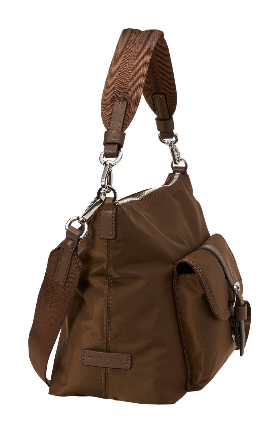 Marc O'Polo Caren Hobo Bag Dark Walnut Marc O'Polo Caren Hobo Bag Dark Walnut