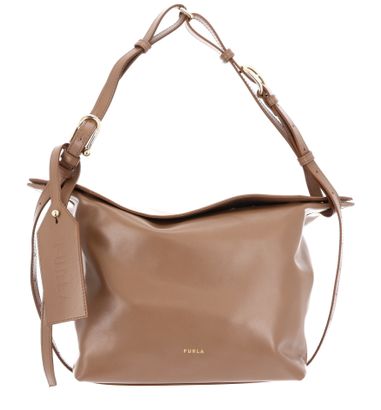 FURLA Ginevra Shoulder Bag M Toffee