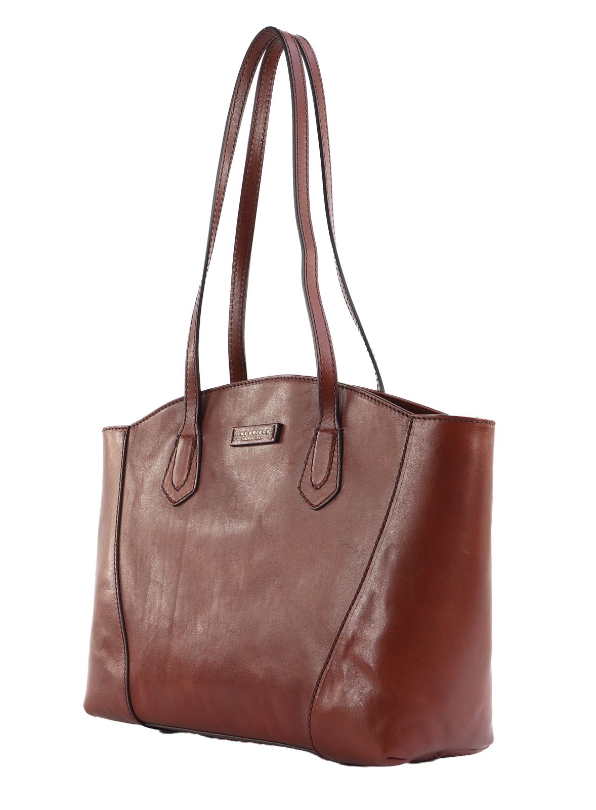 THE BRIDGE Magda Shopping Bag Marrone 14 / Oro THE BRIDGE Magda Shopping Bag Marrone 14 / Oro