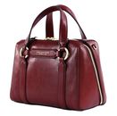 THE BRIDGE Laura Handbag Wine Red / Oro THE BRIDGE Laura Handbag Wine Red / Oro