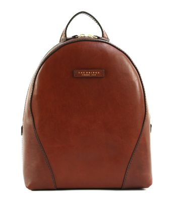 THE BRIDGE Magda Backpack Marrone 14 / Oro THE BRIDGE Magda Backpack Marrone 14 / Oro