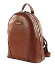 THE BRIDGE Magda Backpack Marrone 14 / Oro THE BRIDGE Magda Backpack Marrone 14 / Oro