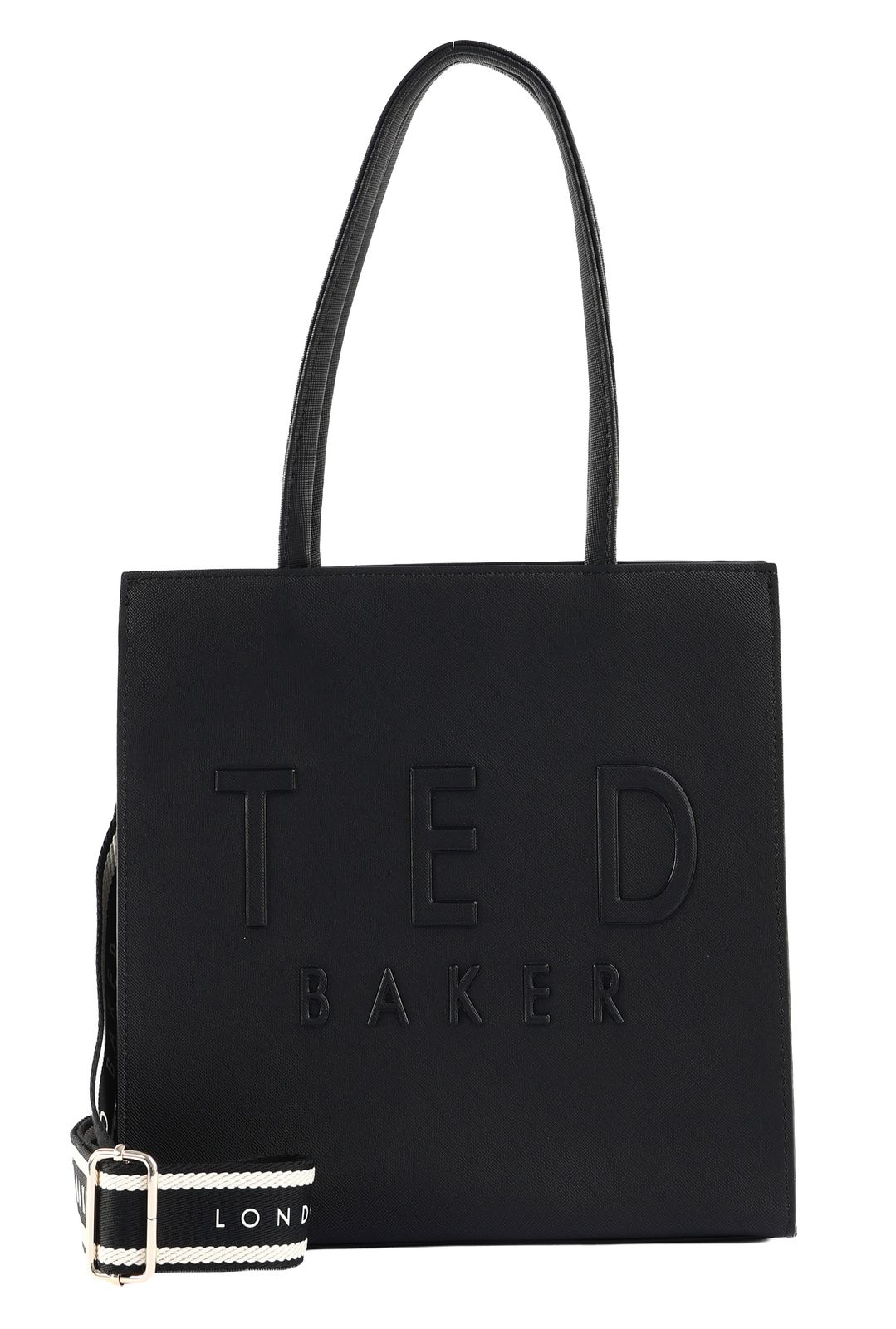 Ted Baker Iconica Webbing Small Icon Bag S Jet - Black