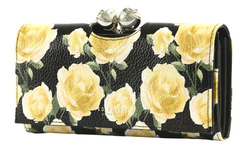 Ted Baker Albaz Printed Large Bobble Purse Black