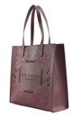 Ted Baker Rowcon Embroidery Floral Large Icon Bag L Dp - Purple
